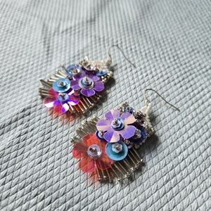 Floral Multicolor Earrings